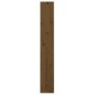 vidaXL Estantería/divisor de espacios pino marrón miel 60x30x199,5 cm vidaXL Estantería/divisor de espacios pino marrón miel 60x30x199,5 cm