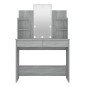 vidaXL Tocador con LED gris sonoma 96x40x142 cm vidaXL Tocador con LED gris sonoma 96x40x142 cm