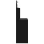 vidaXL Tocador con luces LED negro 96x40x142 cm vidaXL Tocador con luces LED negro 96x40x142 cm