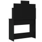 vidaXL Tocador con luces LED negro 96x40x142 cm vidaXL Tocador con luces LED negro 96x40x142 cm