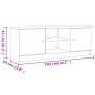 vidaXL Mueble de TV ALTA madera maciza de pino 112x35x41 cm vidaXL Mueble de TV ALTA madera maciza de pino 112x35x41 cm