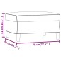 vidaXL Reposapiés de tela gris claro 70x55x41 cm vidaXL Reposapiés de tela gris claro 70x55x41 cm