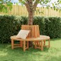 vidaXL Bancos de árbol semicirculares 2 uds madera maciza teca Ø160 cm vidaXL Bancos de árbol semicirculares 2 uds madera maciza teca Ø160 cm