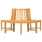 vidaXL Bancos de árbol semicirculares 2 uds madera maciza teca Ø160 cm vidaXL Bancos de árbol semicirculares 2 uds madera maciza teca Ø160 cm