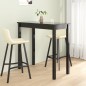 vidaXL Mesa alta negra de MDF 115x55x107 cm vidaXL Mesa alta negra de MDF 115x55x107 cm
