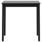 vidaXL Mesa alta negra de MDF 115x55x107 cm vidaXL Mesa alta negra de MDF 115x55x107 cm