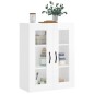 vidaXL Armario de pared madera ingeniería blanco brillo 69,5x34x90 cm vidaXL Armario de pared madera ingeniería blanco brillo 69,5x34x90 cm