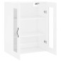 vidaXL Armario de pared madera ingeniería blanco brillo 69,5x34x90 cm vidaXL Armario de pared madera ingeniería blanco brillo 69,5x34x90 cm