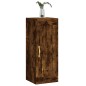 vidaXL Armario de pared madera ingeniería roble ahumado 34,5x34x90 cm vidaXL Armario de pared madera ingeniería roble ahumado 34,5x34x90 cm