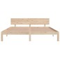 vidaXL Estructura de cama madera maciza 180x200 cm vidaXL Estructura de cama madera maciza 180x200 cm