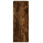 vidaXL Armario de pared madera ingeniería roble ahumado 34,5x34x90 cm vidaXL Armario de pared madera ingeniería roble ahumado 34,5x34x90 cm