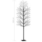 vidaXL Árbol de Navidad 2000 LED luz azul fría flores de cerezo 500 cm vidaXL Árbol de Navidad 2000 LED luz azul fría flores de cerezo 500 cm