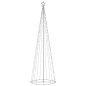 vidaXL Árbol de Navidad cónico 752 LEDs de colores 160x500 cm vidaXL Árbol de Navidad cónico 752 LEDs de colores 160x500 cm