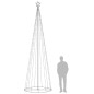 vidaXL Árbol de Navidad cónico 752 LEDs de colores 160x500 cm vidaXL Árbol de Navidad cónico 752 LEDs de colores 160x500 cm