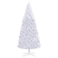 vidaXL Árbol de Navidad artificial 400 cm blanco 
