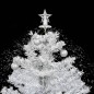vidaXL Árbol de Navidad con nieve con base en paraguas blanco 75 cm vidaXL Árbol de Navidad con nieve con base en paraguas blanco 75 cm