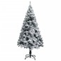 vidaXL Árbol de Navidad artificial verde con nieve 120 cm vidaXL Árbol de Navidad artificial verde con nieve 120 cm