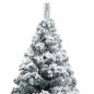 vidaXL Árbol de Navidad artificial verde con nieve 120 cm vidaXL Árbol de Navidad artificial verde con nieve 120 cm