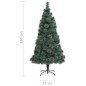 vidaXL Árbol de Navidad artificial con soporte verde PET 150 cm vidaXL Árbol de Navidad artificial con soporte verde PET 150 cm