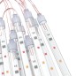 vidaXL Luces meteorito 20 uds de colores 720 LEDs interior exterior vidaXL Luces meteorito 20 uds de colores 720 LEDs interior exterior