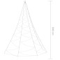 vidaXL Árbol de pared gancho metal blanco cálido 3 m interior/exterior vidaXL Árbol de pared gancho metal blanco cálido 3 m interior/exterior