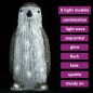 vidaXL Figura de pingüino de acrílico navideño LED 30 cm vidaXL Figura de pingüino de acrílico navideño LED 30 cm