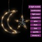 vidaXL Luces estrella y luna 345 LEDs blanco cálido con control remoto vidaXL Luces estrella y luna 345 LEDs blanco cálido con control remoto