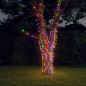 vidaXL Tiras de luces solares LED 2 uds de colores interior/exterior vidaXL Tiras de luces solares LED 2 uds de colores interior/exterior