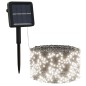 vidaXL Tiras de luces solares LED 5 uds blanco frío interior/exterior vidaXL Tiras de luces solares LED 5 uds blanco frío interior/exterior