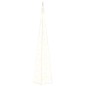 vidaXL Cono de luz LED decorativo acrílico blanco cálido 90 cm vidaXL Cono de luz LED decorativo acrílico blanco cálido 90 cm