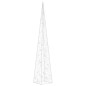 vidaXL Cono de luz LED decorativo acrílico blanco cálido 90 cm vidaXL Cono de luz LED decorativo acrílico blanco cálido 90 cm