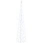 vidaXL Cono de luz LED decorativo acrílico azul 120 cm vidaXL Cono de luz LED decorativo acrílico azul 120 cm