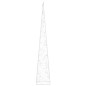 vidaXL Cono de luz LED decorativo acrílico azul 120 cm vidaXL Cono de luz LED decorativo acrílico azul 120 cm
