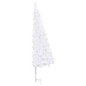 vidaXL Árbol de Navidad artificial de esquina blanco 150 cm PVC vidaXL Árbol de Navidad artificial de esquina blanco 150 cm PVC