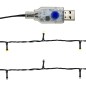 vidaXL Guirnalda de Navidad con luces LED negro 5 m vidaXL Guirnalda de Navidad con luces LED negro 5 m