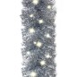 vidaXL Guirnalda de Navidad con luces LED plateado 20 m vidaXL Guirnalda de Navidad con luces LED plateado 20 m