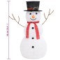 vidaXL Muñeco de nieve decorativo de Navidad con LED tela lujosa 90 cm vidaXL Muñeco de nieve decorativo de Navidad con LED tela lujosa 90 cm