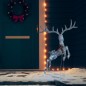 vidaXL Reno decorativo de Navidad blanco 120 LEDs blanco frío vidaXL Reno decorativo de Navidad blanco 120 LEDs blanco frío