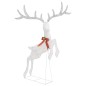 vidaXL Reno decorativo de Navidad blanco 120 LEDs blanco frío vidaXL Reno decorativo de Navidad blanco 120 LEDs blanco frío