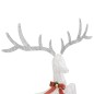 vidaXL Reno decorativo de Navidad blanco 120 LEDs blanco frío vidaXL Reno decorativo de Navidad blanco 120 LEDs blanco frío