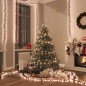 vidaXL Tira de luces de racimo con 2000 LEDs PVC blanco cálido 17 m vidaXL Tira de luces de racimo con 2000 LEDs PVC blanco cálido 17 m