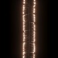 vidaXL Tira de luces de racimo con 2000 LEDs PVC blanco cálido 17 m vidaXL Tira de luces de racimo con 2000 LEDs PVC blanco cálido 17 m