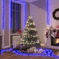 vidaXL Tira de luces de racimo con 2000 LED PVC azul 17 m vidaXL Tira de luces de racimo con 2000 LED PVC azul 17 m