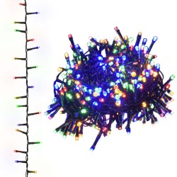 vidaXL Tira de luces compacta con 2000 LED PVC multicolor 45 m
