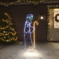vidaXL Figuras de Navidad de pastor y cordero con 168 LED 102,5x35 cm vidaXL Figuras de Navidad de pastor y cordero con 168 LED 102,5x35 cm