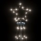 vidaXL Árbol de Navidad cónico 108 LED blanco frío 70x180 cm vidaXL Árbol de Navidad cónico 108 LED blanco frío 70x180 cm