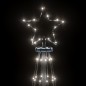 vidaXL Árbol de Navidad cónico 310 LED blanco frío 100x300 cm vidaXL Árbol de Navidad cónico 310 LED blanco frío 100x300 cm