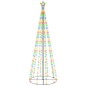 vidaXL Árbol de Navidad cónico 310 LED de colores 100x300 cm vidaXL Árbol de Navidad cónico 310 LED de colores 100x300 cm