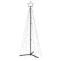 vidaXL Árbol de Navidad cónico 200 LED blanco frío 70x180 cm vidaXL Árbol de Navidad cónico 200 LED blanco frío 70x180 cm