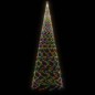 vidaXL Árbol de Navidad con pincho 3000 LED de colores 800 cm vidaXL Árbol de Navidad con pincho 3000 LED de colores 800 cm